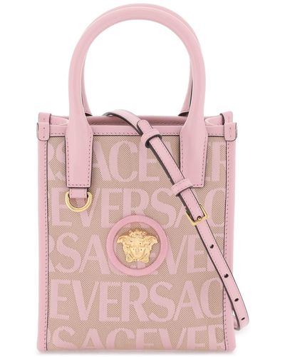 Versace Allover Mini Shoppertasche - Roze