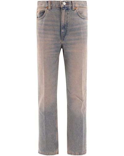 RE/DONE 70's Loose Flare Jeans - Gray