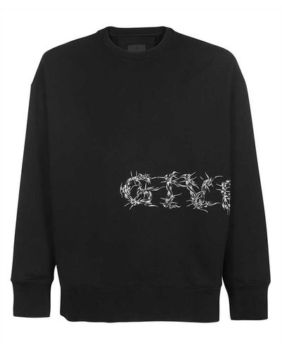 Givenchy Sweat-shirt à logo - Noir