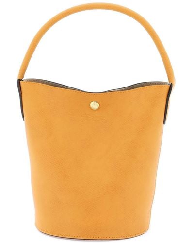 Longchamp Sac de godet épure - Orange