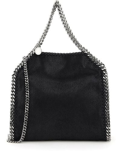 Stella McCartney Falabella Mini Tote Bag Os Black Faux Leather