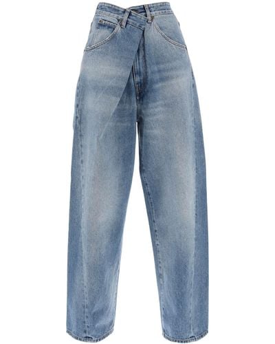 DARKPARK 'Ines' baggy Jeans - Bleu