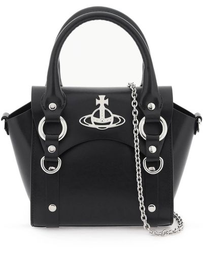 Vivienne Westwood Betty Mini Handtasche - Schwarz