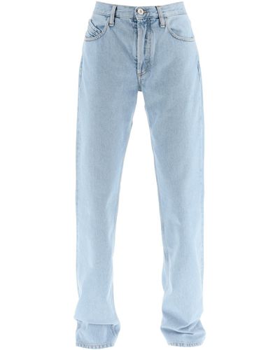 The Attico Jeans larghi "Boyfriend" di Attico - Blu