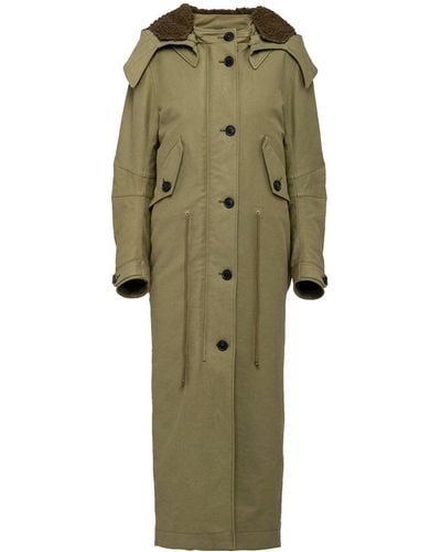 Prada Coats > trench coats - Vert
