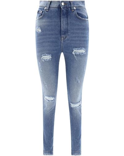 Dolce & Gabbana Grace Jeans - Blu