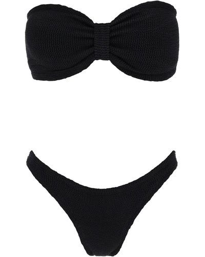 Hunza G Jean Bikini Set - Negro