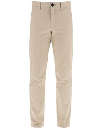 PS by Paul Smith Cotton Stretch Chino -broek Voor - Naturel