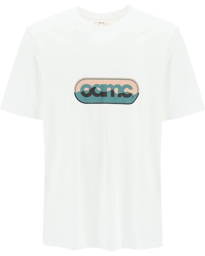 OAMC Logo -Druck -T -Shirt - Weiß