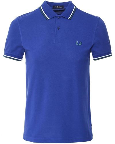 Fred Perry M3600 L33 Blauw Poloshirt