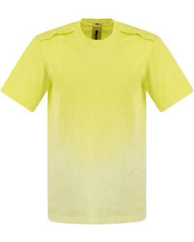 Premiata Camiseta de algodón con logotipo - Amarillo