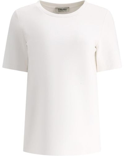 Max Mara "Fianco" T -Shirt - Weiß