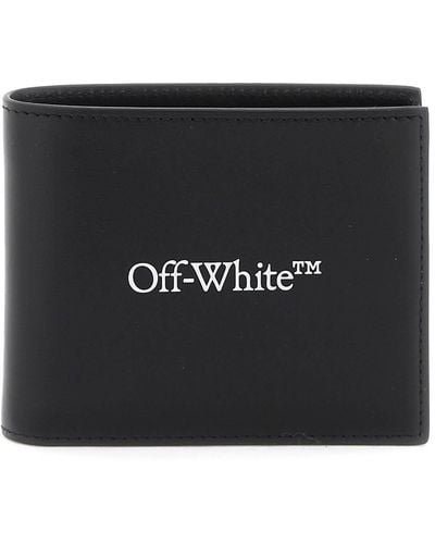 Off-White c/o Virgil Abloh Bookish Logo Bi Fold Wallet - Negro