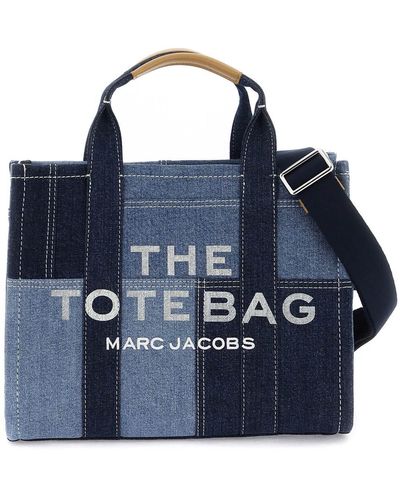 Marc Jacobs Die Denim -Einkaufstasche - Blau