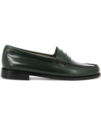 G.H. Bass & Co. "Weejuns Penny" Loafers - Green