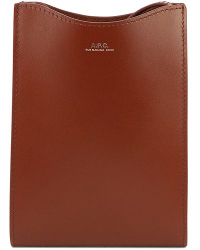 A.P.C. Jamie Pouch - Brown