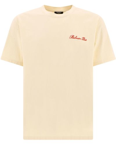 Balmain Signature Western T-shirt - Neutre
