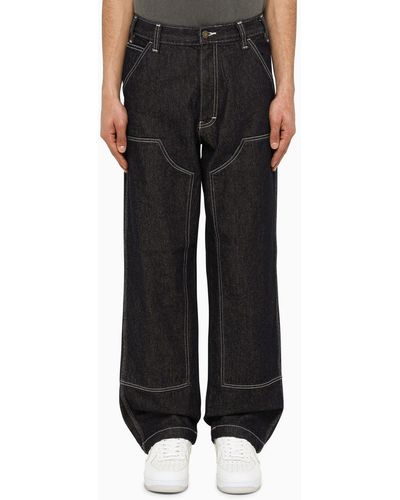 Dickies Dunkelblaue Reguläre Jeans - Zwart
