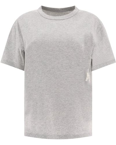 Alexander Wang Puff Logo T -Shirt - Grau