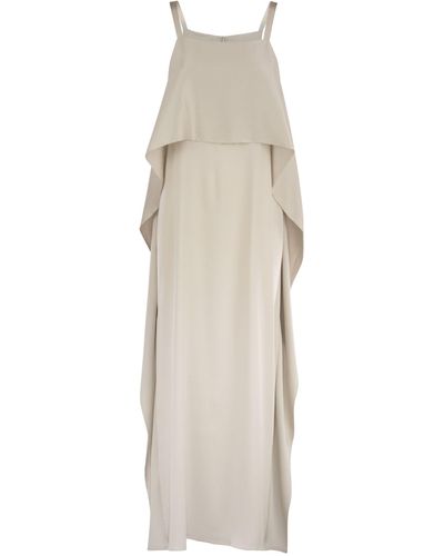 Antonelli Silk Blend Dress - White