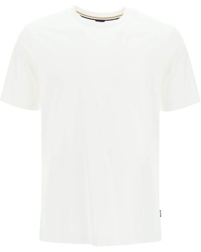 BOSS Thompson T Shirt - Blanco