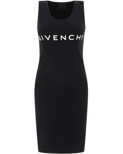 Givenchy Abito top a vasca " Paris" - Nero