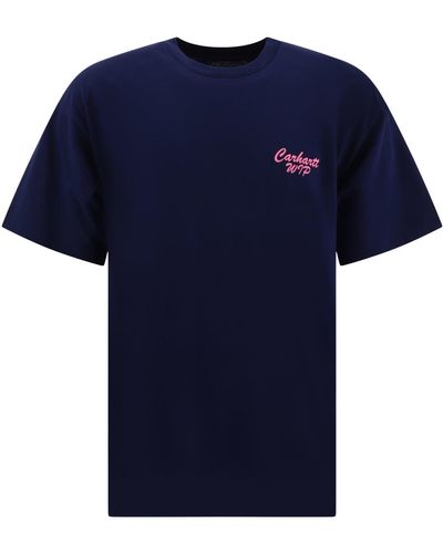Carhartt "Freundschaft" T -Shirt - Blau