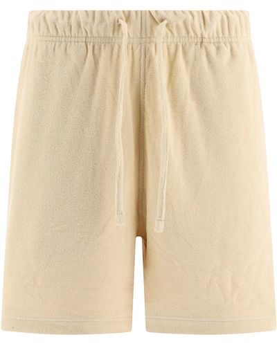 Burberry Pantalones cortos de toallas de algodón de - Neutro