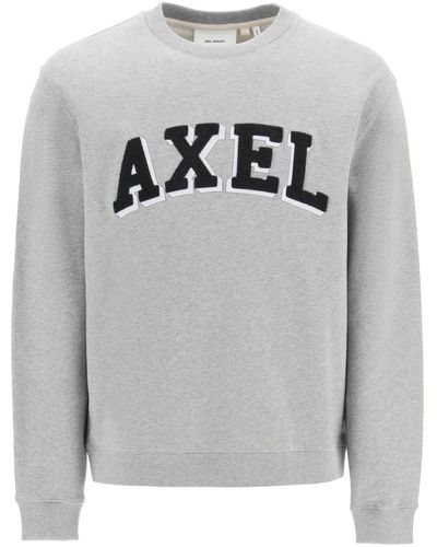 Axel Arigato Logo Patch Sweatshirt - Gray