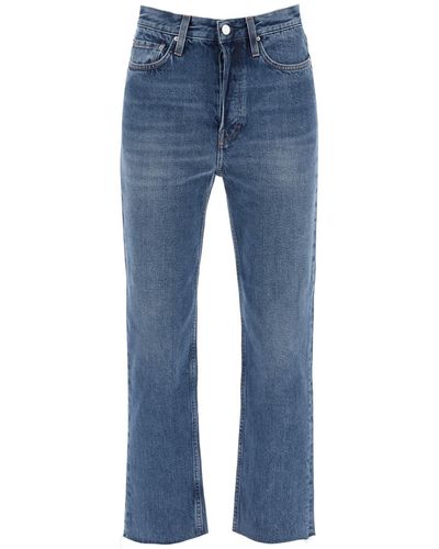 Totême Classic Cut Jeans - Blau