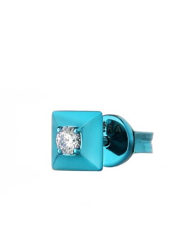 Eera Eéra Mini Eéra 18k Single -ohrring Mit Diamant - Blauw