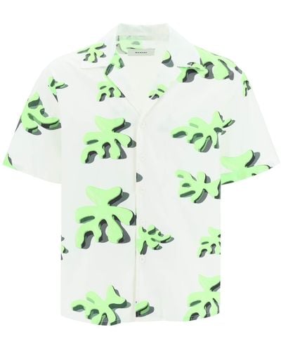 Bonsai Alberello Bowling Shirt - Vert
