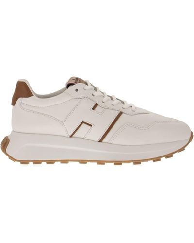 Hogan H641 - Leather Sneakers - White