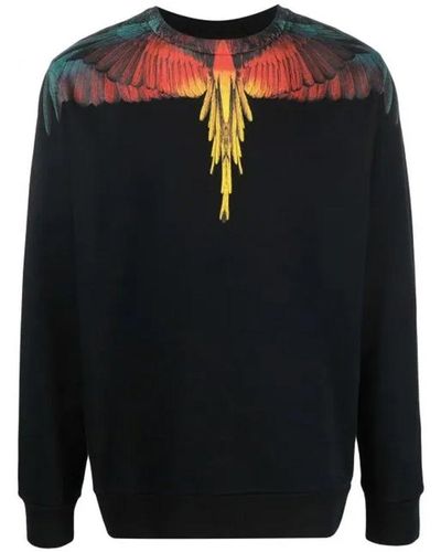 Marcelo Burlon Marcelo Burlon Grizzly Wings Sweatshirt - Noir