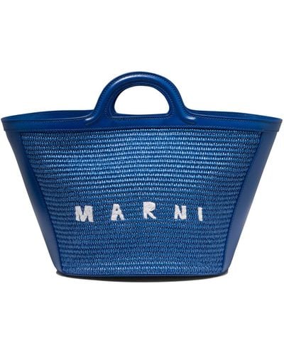 Marni "Tropicalia Small" Handtasche - Blau