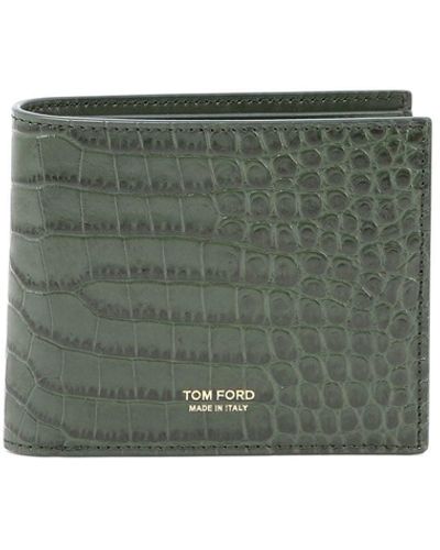 Tom Ford "T Line" Brieftasche - Grün