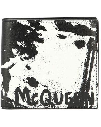 Alexander McQueen "mcqueen Graffiti" Wallet - Multicolor
