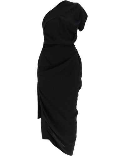 Vivienne Westwood Vestido Andalouse drapeado - Negro
