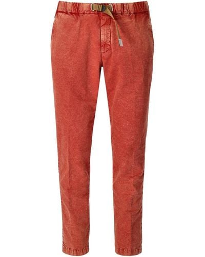 White Sand Sand Greg Heritage Coral Pants - Red