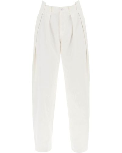 Off-White c/o Virgil Abloh Uit Witte Spijkerbeen Jeans