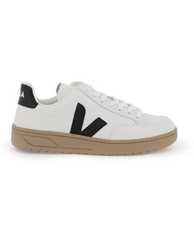 Veja Leather V 12 Sneakers - Blanco