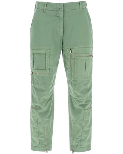 Tom Ford Pantalones de carga cónicos - Verde