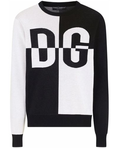 Dolce & Gabbana Logo Sweater - Negro