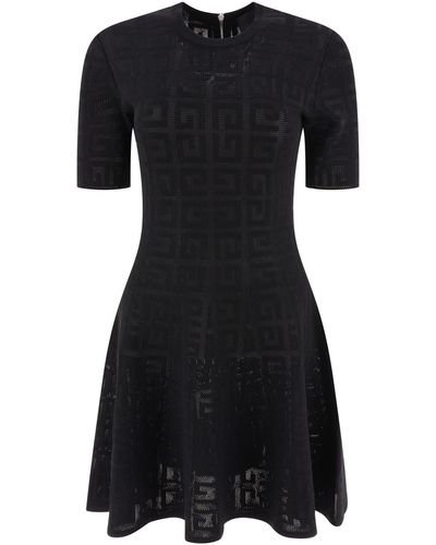 Givenchy Kleid in 4 g Jacquard - Schwarz