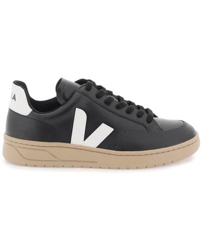 Veja Leather V 12 Sneakers - Negro