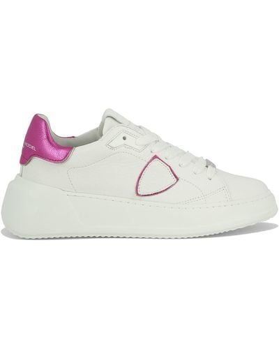 Philippe Model Tres Temple Sneakers - Blanc