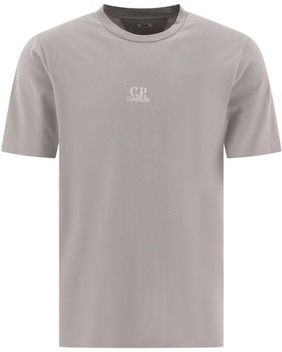 C.P. Company "24/1 Three Cards" T-Shirt - Gray