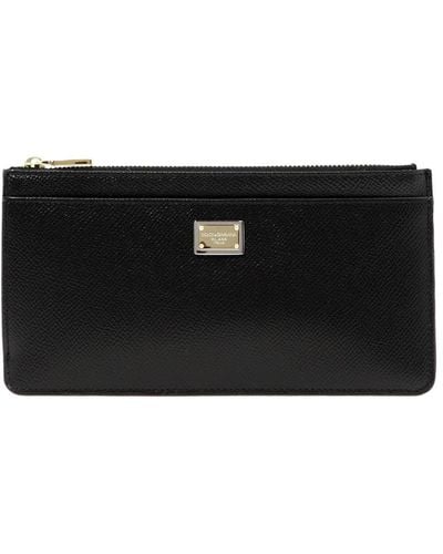 Dolce & Gabbana Dauphine Brieftasche - Zwart