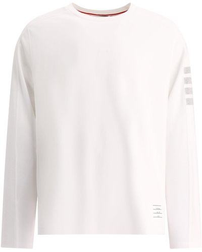 Thom Browne 4 Bar Jersey T -Shirt - Weiß