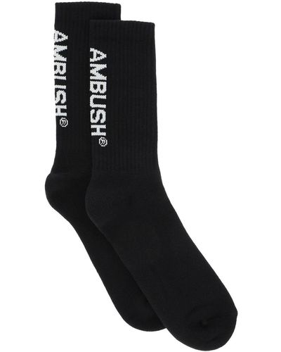 Ambush Logo -Socken von Hinterhalt - Schwarz